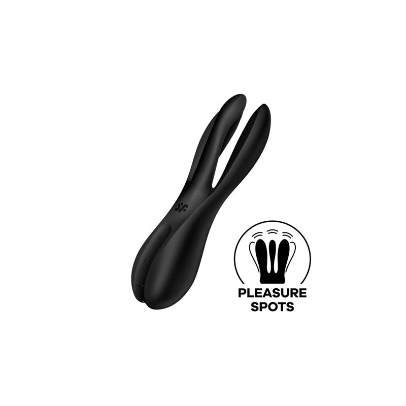 Image secondaire de Masseur Satisfyer Threesome 2 Noir