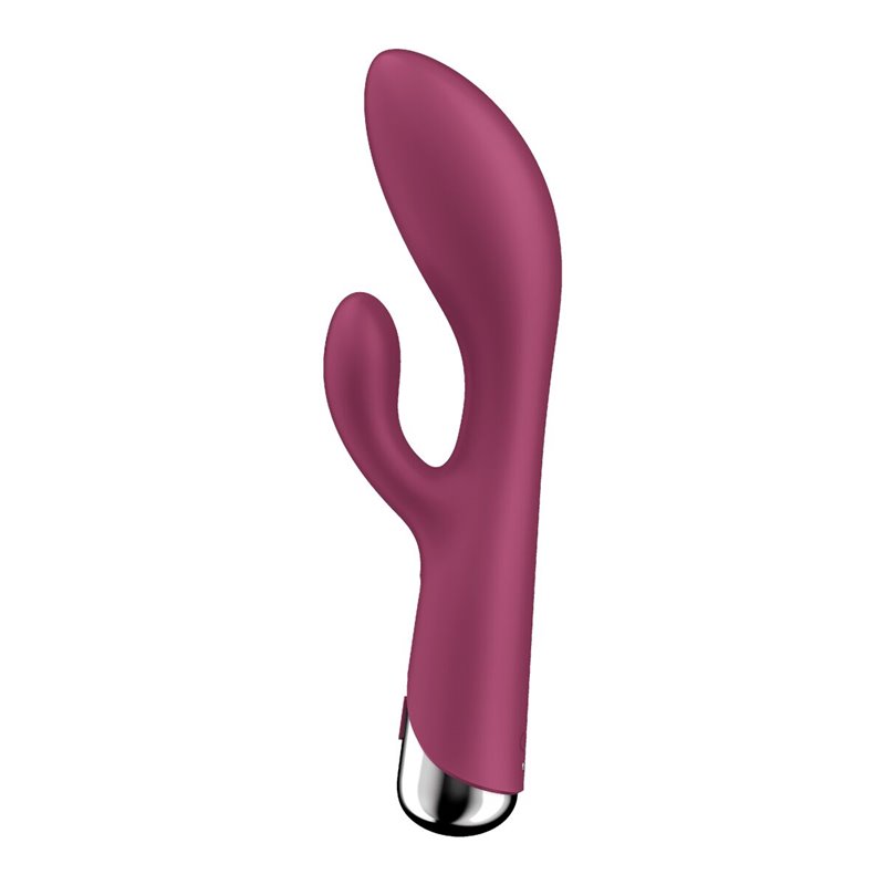 Image secondaire de Vibration de Stimulation Double Satisfyer Spinning Rabbit 1 Rouge