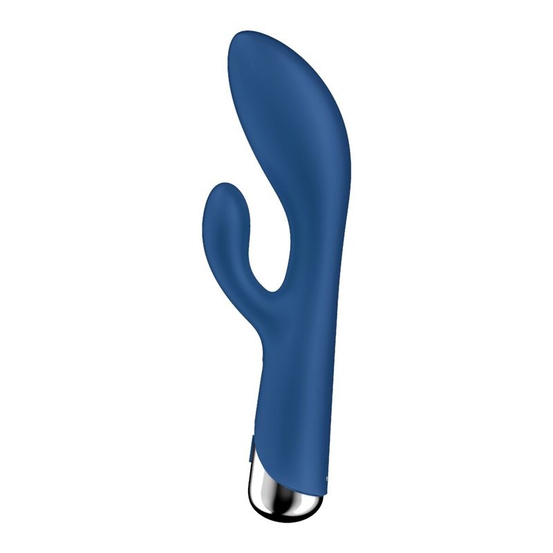 Image secondaire de Vibration de Stimulation Double Satisfyer Spinning Rabbit 1 Bleu