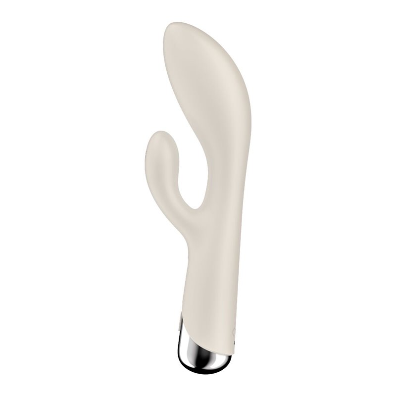 Image secondaire de Vibration de Stimulation Double Satisfyer Spinning Rabbit 1 Blanc