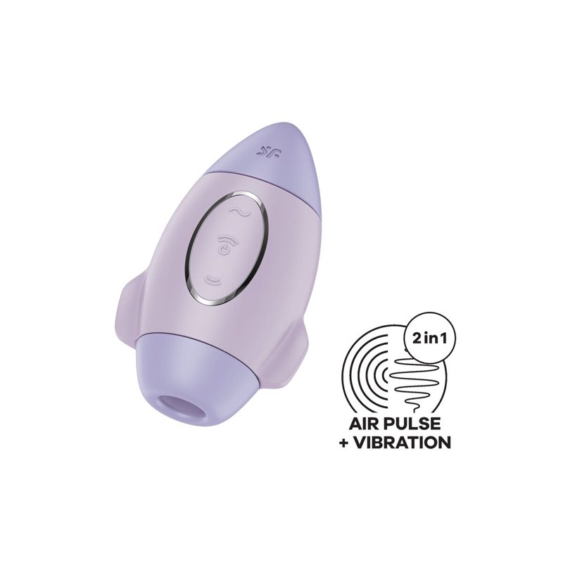 Image secondaire de Aspirateur à clitoris Satisfyer Mission Control Violet