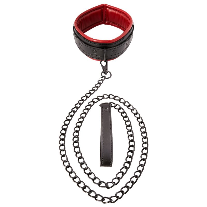 Image secondaire de Collier avec Chaîne de Soumission pour Bondage Sportsheets 80059