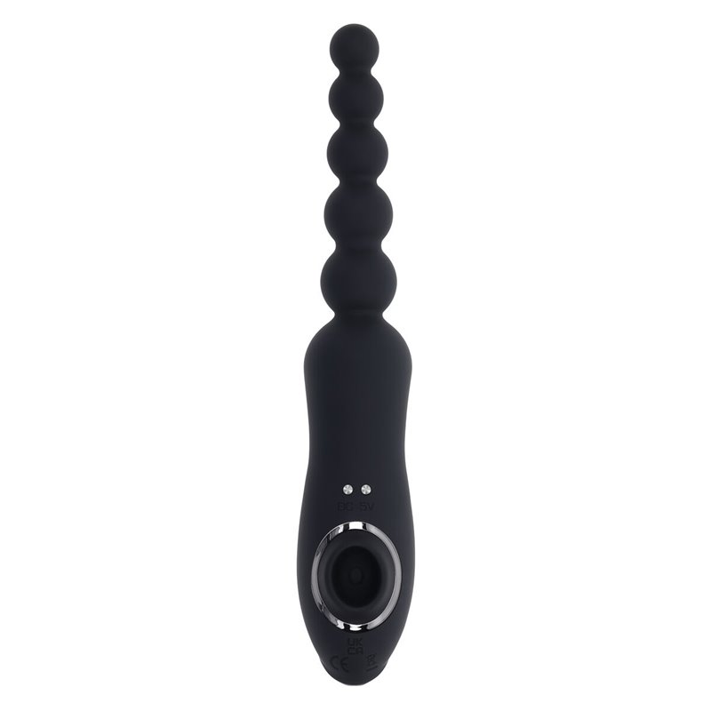 Image secondaire de Vibrateur Anal Cassini Noir Playboy Let it Bead Noir