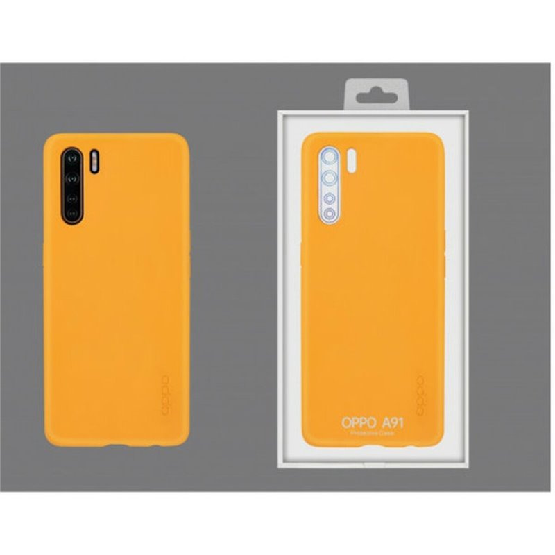 Image secondaire de Protection pour téléphone portable Oppo A91 Orange