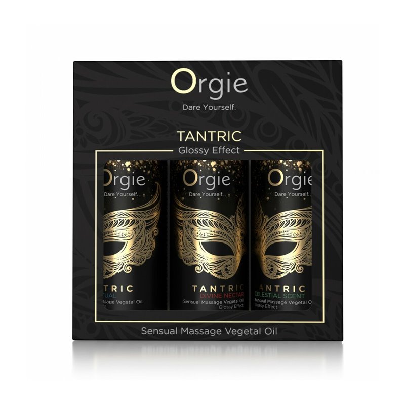 Huile de massage érotique Orgie Tantric Mini 30 ml x 3