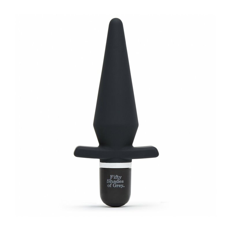 Plug anal Vibrating Fifty Shades of Grey FIF134 Noir