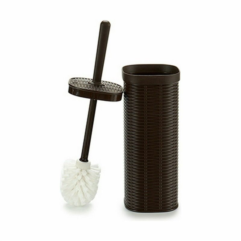 Image secondaire de Brosse de salle de wc Stefanplast Elegance Marron Plastique 11,5 x 40,5 x 11,5 cm (6 Unités)