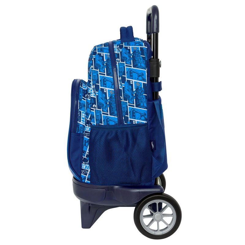 Image secondaire de Cartable à roulettes Hot Wheels Sonny Blue marine 33 x 45 x 22 cm