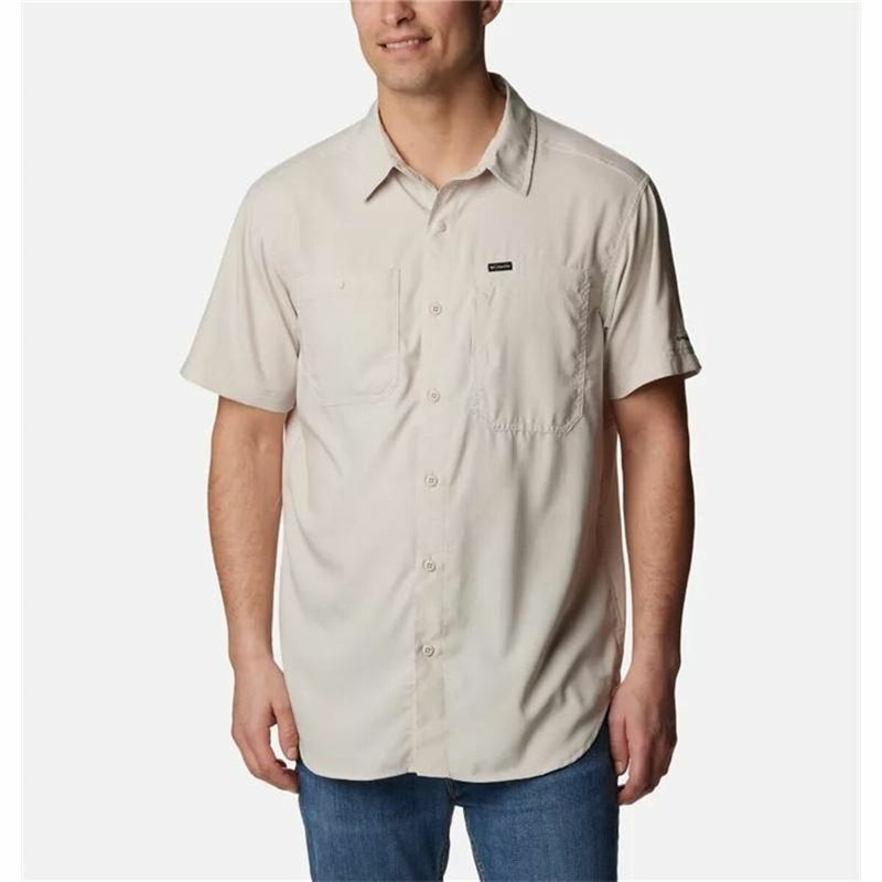 T-Shirt à manches courtes homme Columbia Silver Ridge Utility Beige