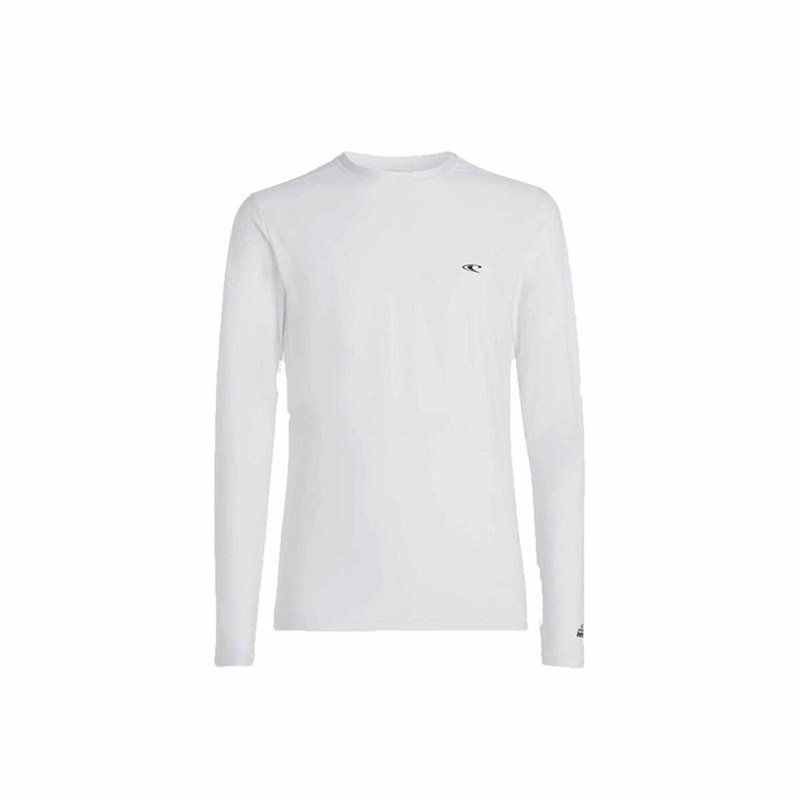 Maillot de Corps de Sport à Manches Coupe O'Neill Essentials L/Slv Blanc