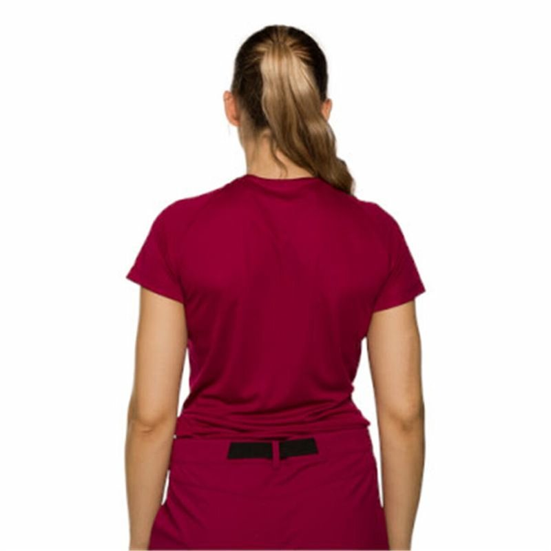 Image secondaire de T-Shirt à manches courtes femme Trangoworld Trangoworld Sihl Rouge carmin