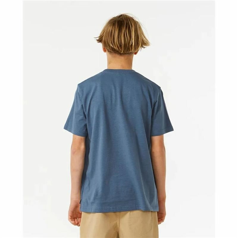 Image secondaire de T shirt à manches courtes Enfant Rip Curl Lost Island Bleu