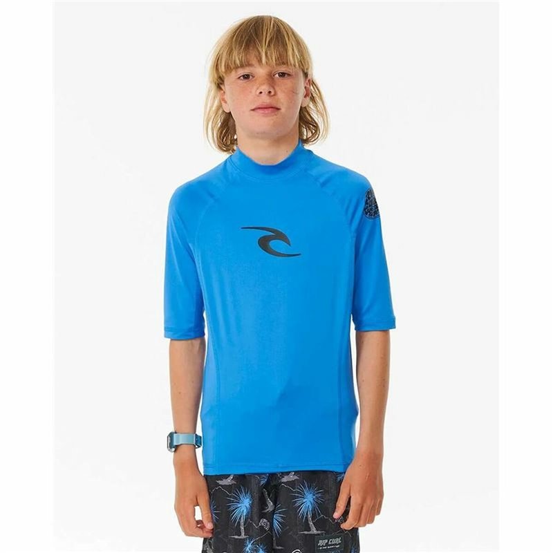 T-Shirt à manches courtes homme Rip Curl Wave pf Bleu ciel