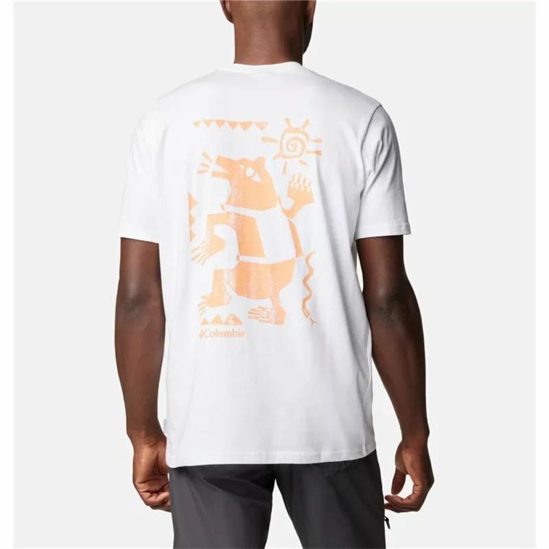 Image secondaire de T-Shirt à manches courtes homme Columbia Explorers Canyon Blanc