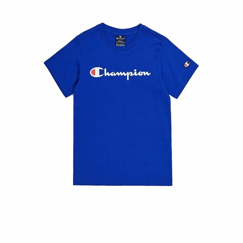 T shirt à manches courtes Enfant Champion Crewneck Bleu