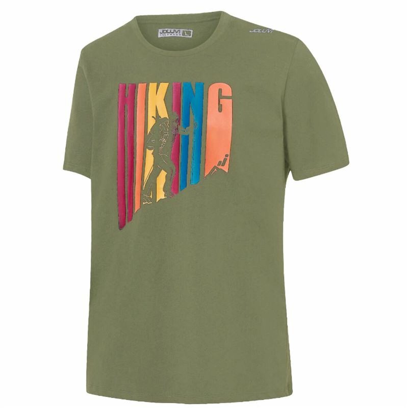 T-Shirt à manches courtes homme Joluvi Hiking Gris