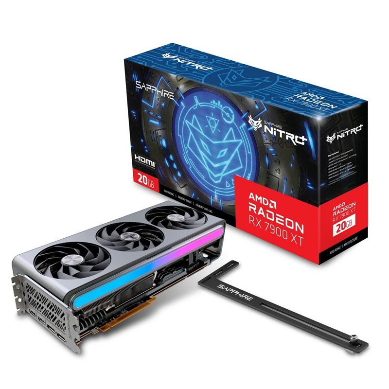 Carte Graphique Sapphire Radeon RX 7900 XT Vapor-X AMD Radeon RX 7900 XT GDDR6 20 GB