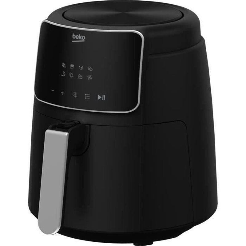 Image secondaire de Friteuse multifonction sans huile - BEKO - FRL2244B - 1500 W - 3,9 L pour 0,8 kg de frites - 8 programmes - Ecran tactile