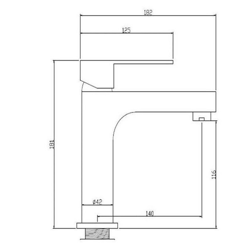 Image secondaire de Rousseau Robinet mitigeur lavabo Adaman