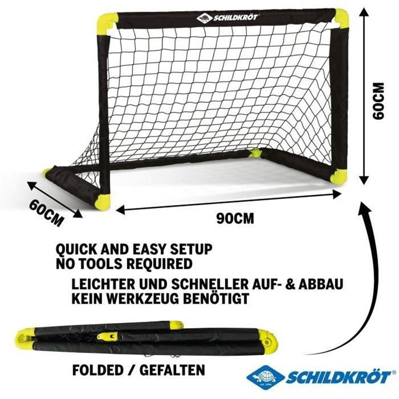 Image secondaire de But de football - Pliable - SCHILDKRÖT - 90 x 60 x 60 cm