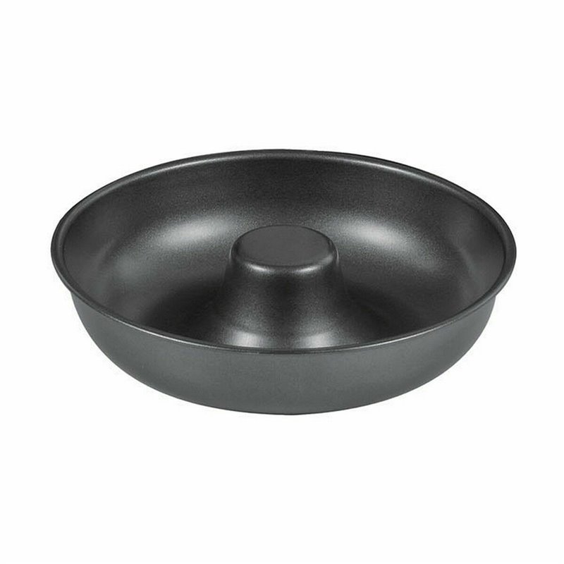 Image secondaire de Moule pour four Quttin Donuts Acier au carbone Noir Ø 21 cm 21 x 5 cm (12 Unités)