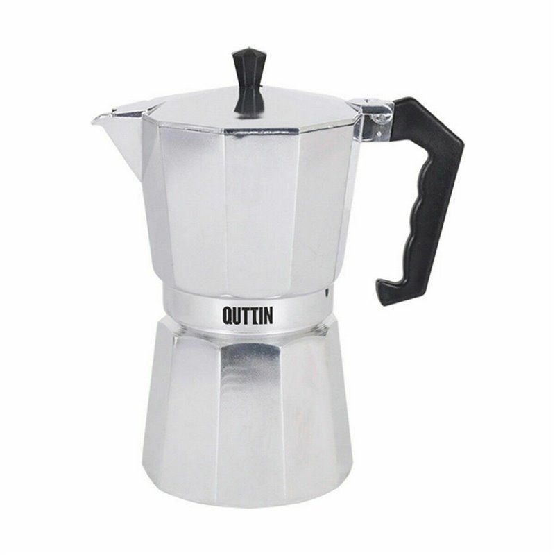 Image secondaire de Cafetière Italienne Quttin 9 Tasses Aluminium (6 Unités)