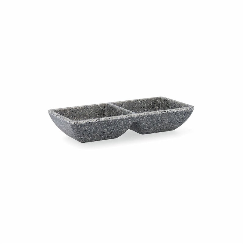 Image secondaire de Plateau apéritif Quid Lonja Gris Plastique 17 x 7 x 3 cm (12 Unités)