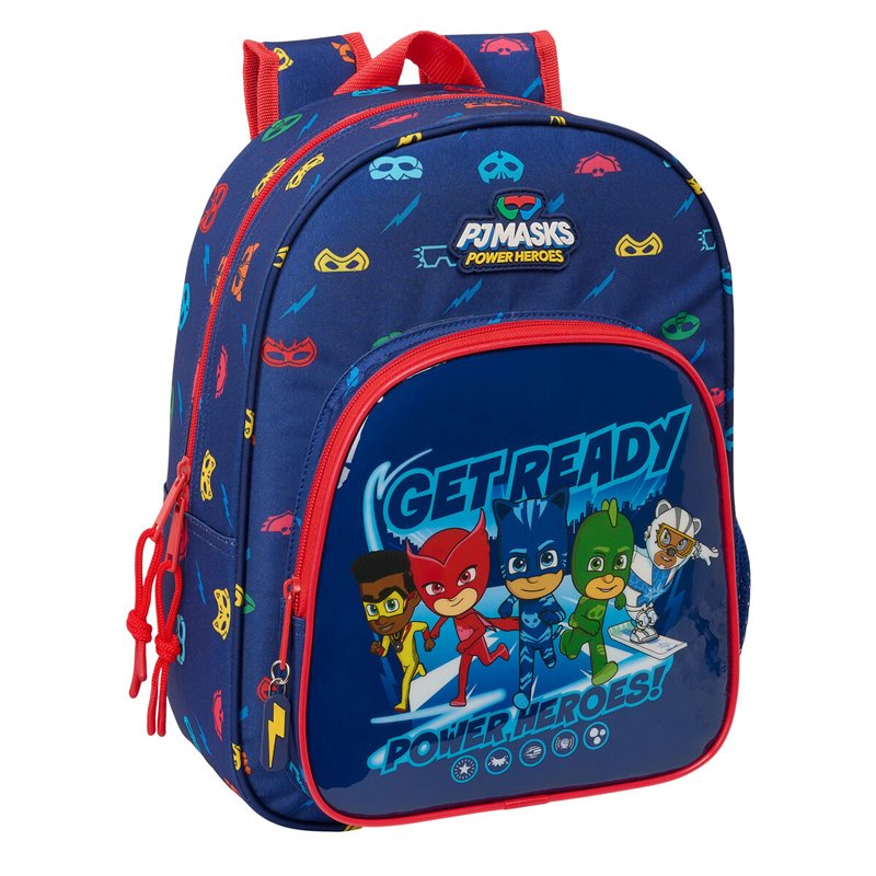 Cartable PJ Masks Ready Blue marine 26 x 34 x 11 cm