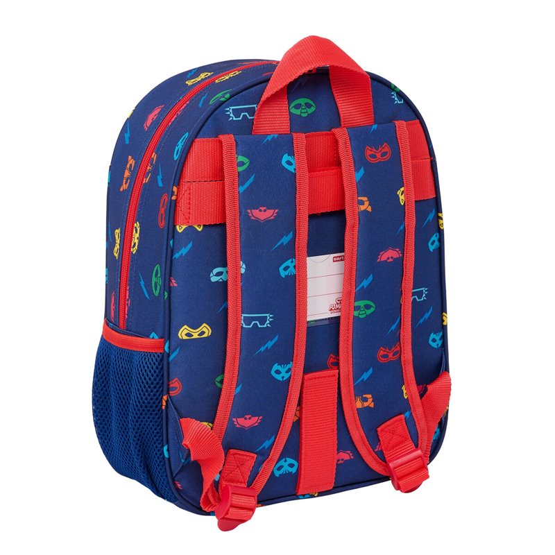 Image secondaire de Cartable PJ Masks Ready Blue marine 26 x 34 x 11 cm