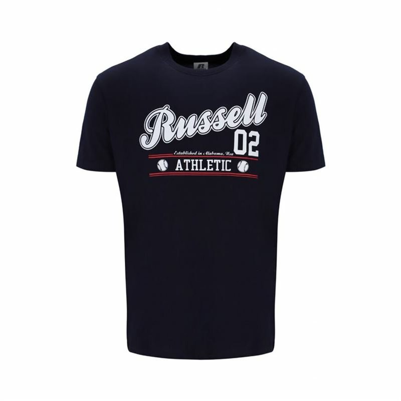 T shirt à manches courtes Russell Athletic Amt A30311 Noir Homme