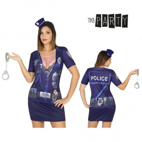 T-shirt pour adultes Th3 Party 8201 Policière 16,99 €