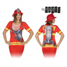 T-shirt pour adultes Th3 Party 8263 Femme pompier 16,99 €