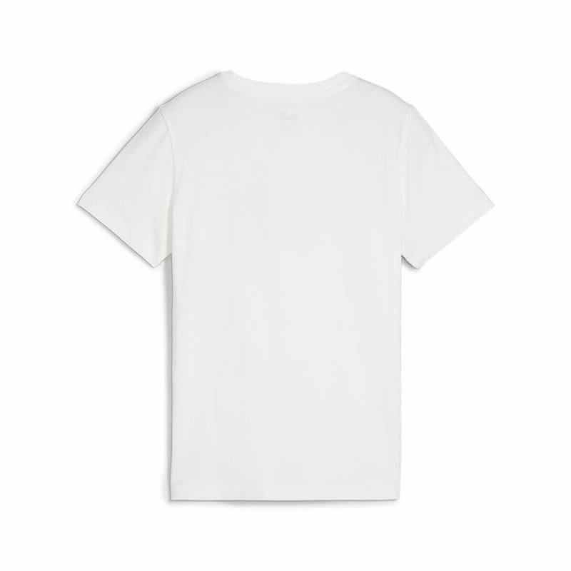 Image secondaire de T shirt à manches courtes Enfant Puma Essential+ AB Blanc