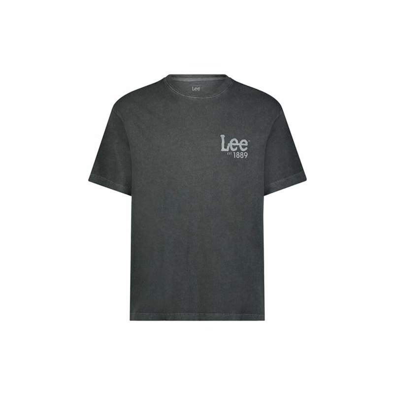 T-shirt à manches courtes homme Lee Loose Logo Noir