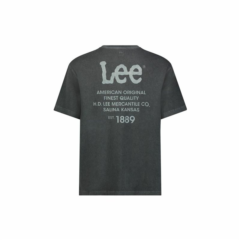 Image secondaire de T-shirt à manches courtes homme Lee Loose Logo Noir