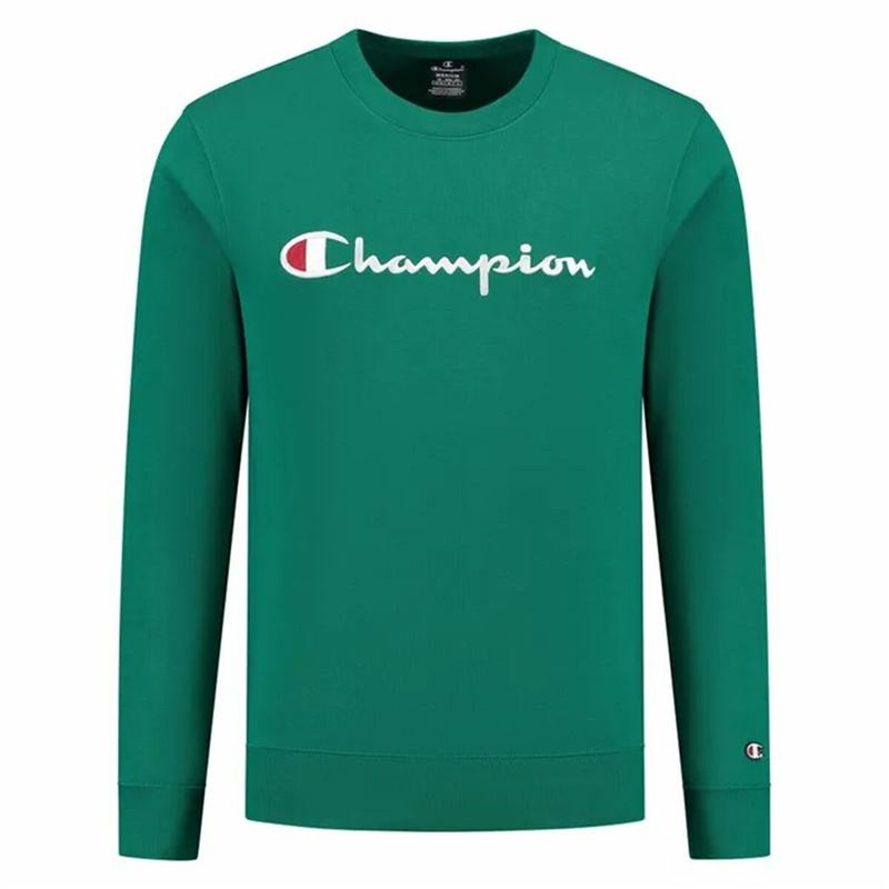 Sweat sans capuche homme Champion Crewneck Vert