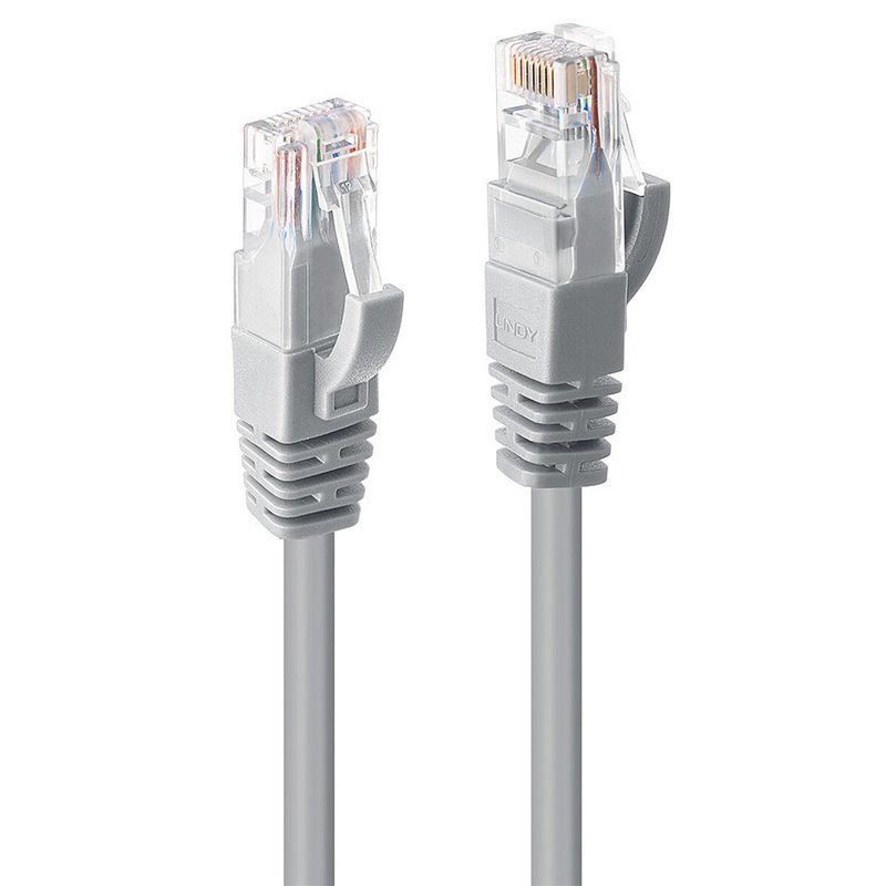 Lindy 48001 câble de réseau Gris 0,5 m Cat6 U/UTP (UTP)