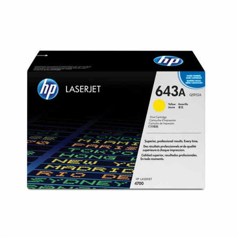 HP 643A toner LaserJet jaune authentique