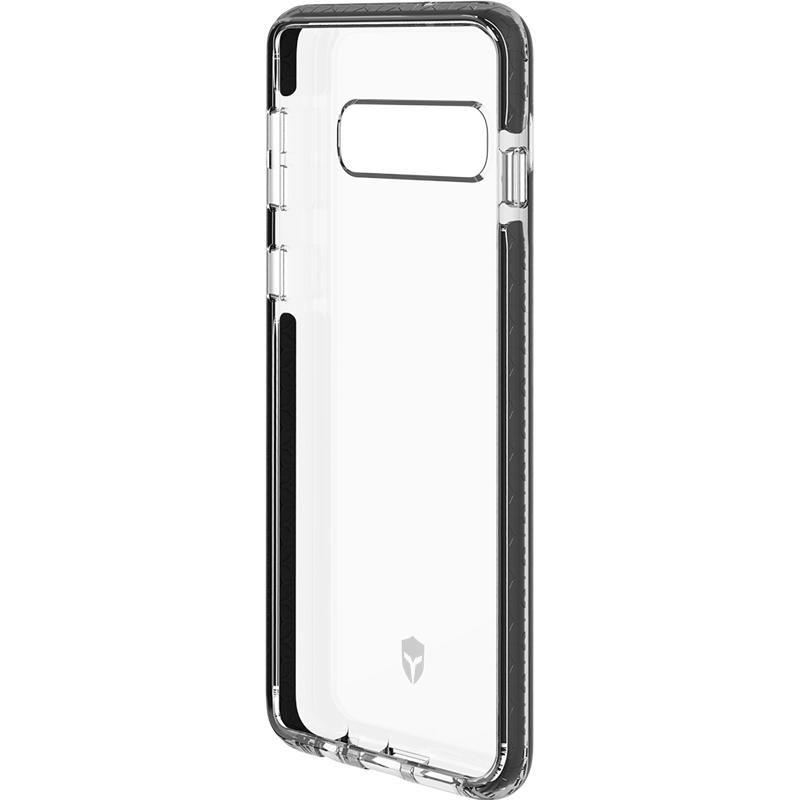 Image secondaire de Coque Renforcée Samsung G S10 + LIFE Contour Gris - Garantie à vie Force Case