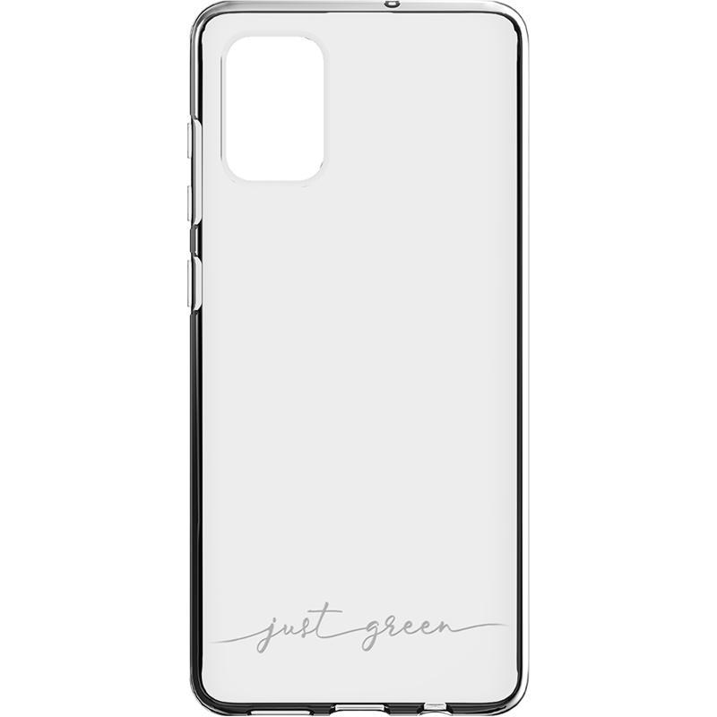 Image secondaire de Coque Samsung G A71 Infinia Transparente - Entièrement recyclable Just Green