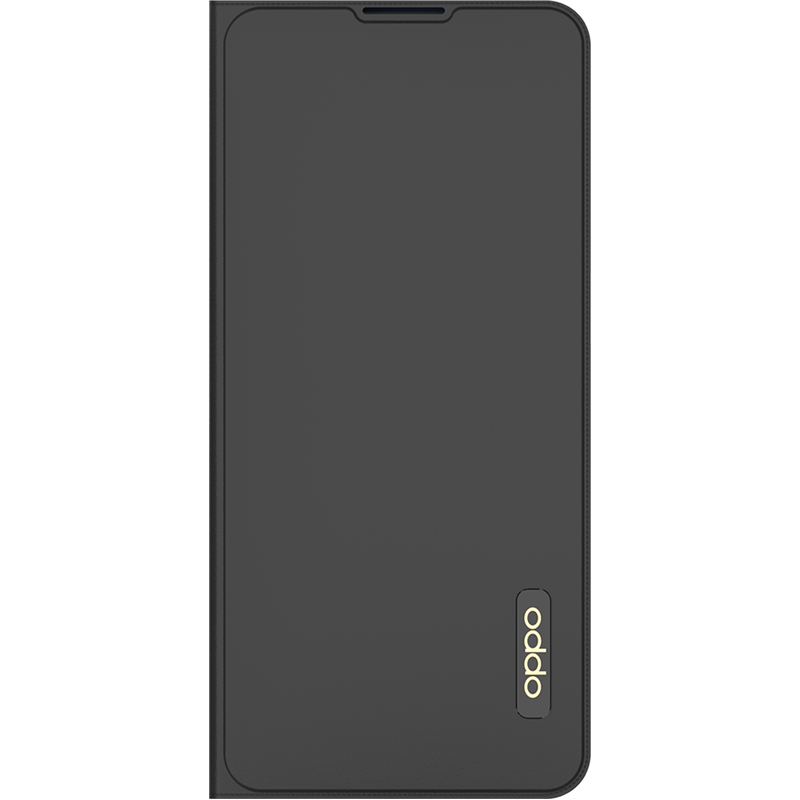 Folio Flip Cover Noir pour Oppo Reno 6 Oppo