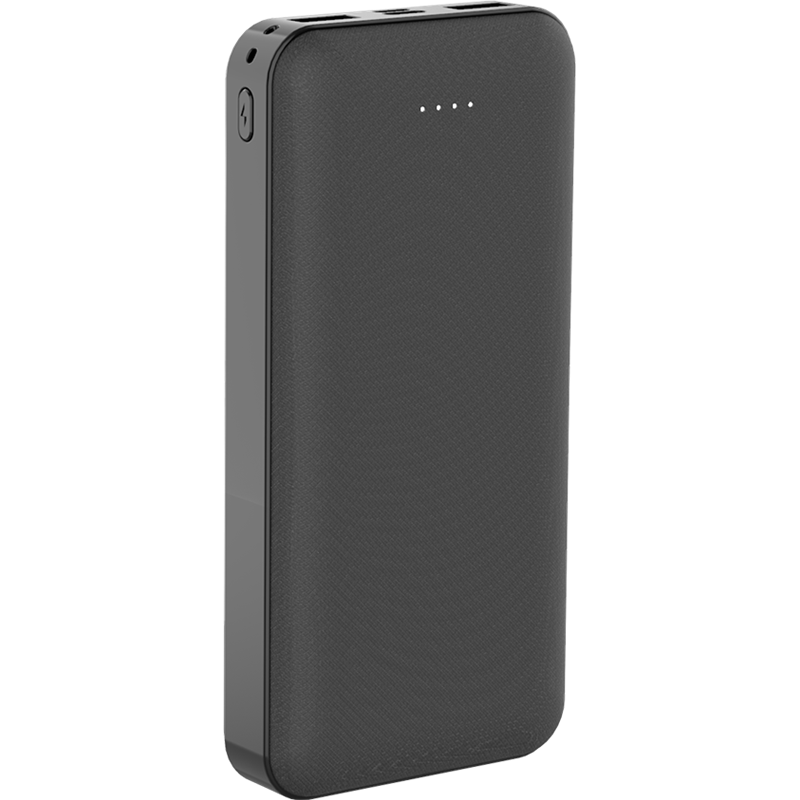 20000mAh FastCharge 10W USB A+A+C Noir Bigben