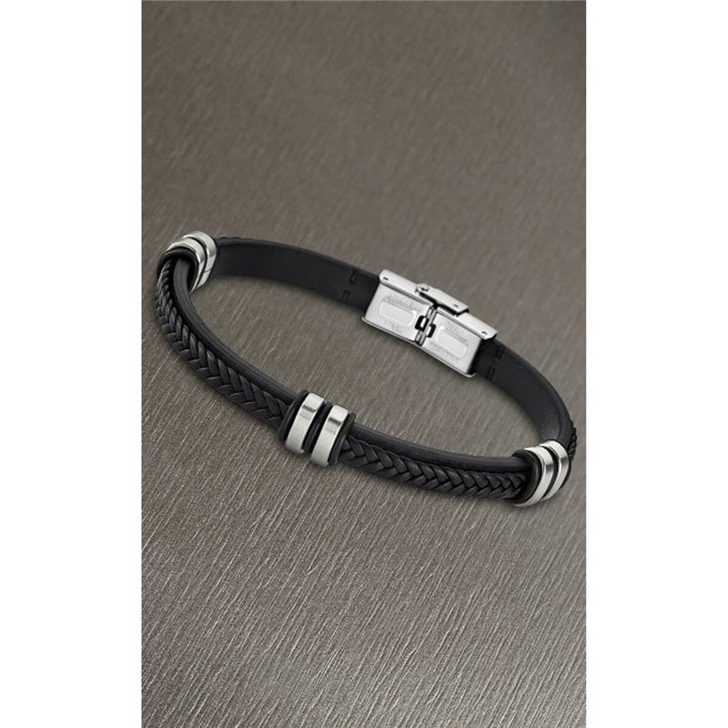 Image secondaire de Bracelet Homme Lotus JEWELS JEWELRY Cuir Acier inoxydable (Reconditionné A)