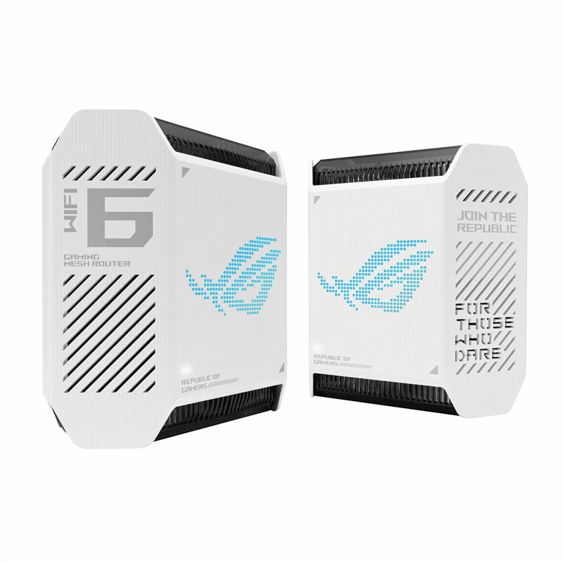 ASUS ROG Rapture GT6 (W-2-PK) Tri-bande (2,4 GHz / 5 GHz / 5 GHz) Wi-Fi 6 (802.11ax) Blanc 4 Interne