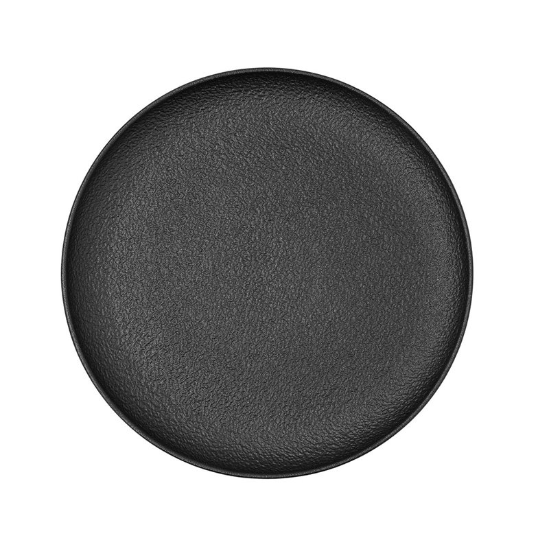 Image secondaire de Assiette plate Bidasoa Fosil Noir Céramique 26,5 x 26,4 x 2,3 cm (6 Unités)