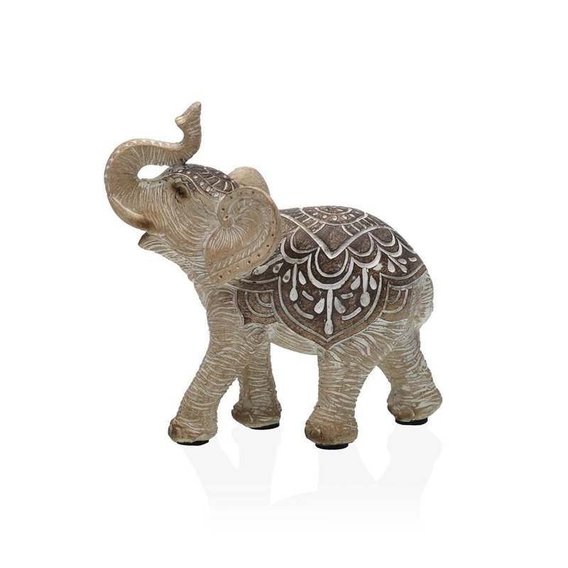 Figurine Décorative Versa Eléphant Multicouleur