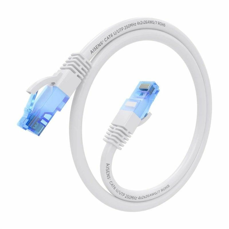 Image secondaire de AISENS A135-0828 câble de réseau Blanc 20 m Cat6 U/UTP (UTP)