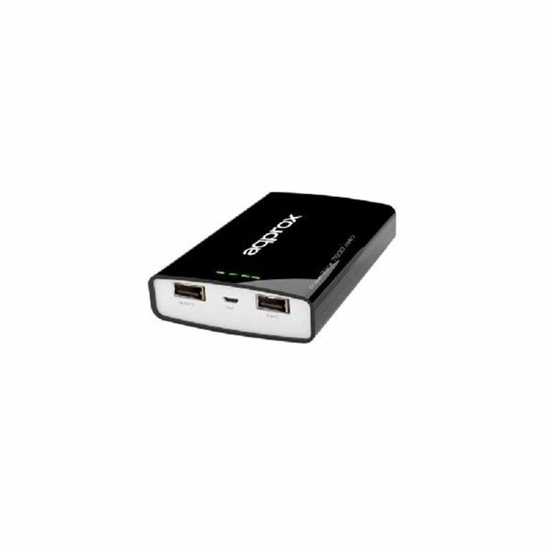 Image secondaire de Power Bank approx! APPPB78EVBK 7800 mAh 2 x USB Micro USB 5 V 1-2 A Noir