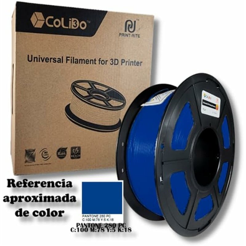 Image secondaire de Bobine de filament CoLiDo Bleu 1,75 mm