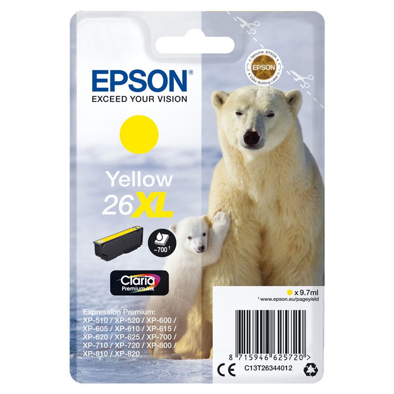 Epson Polar bear Cartouche